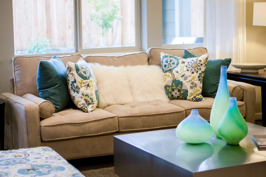 Clean living room