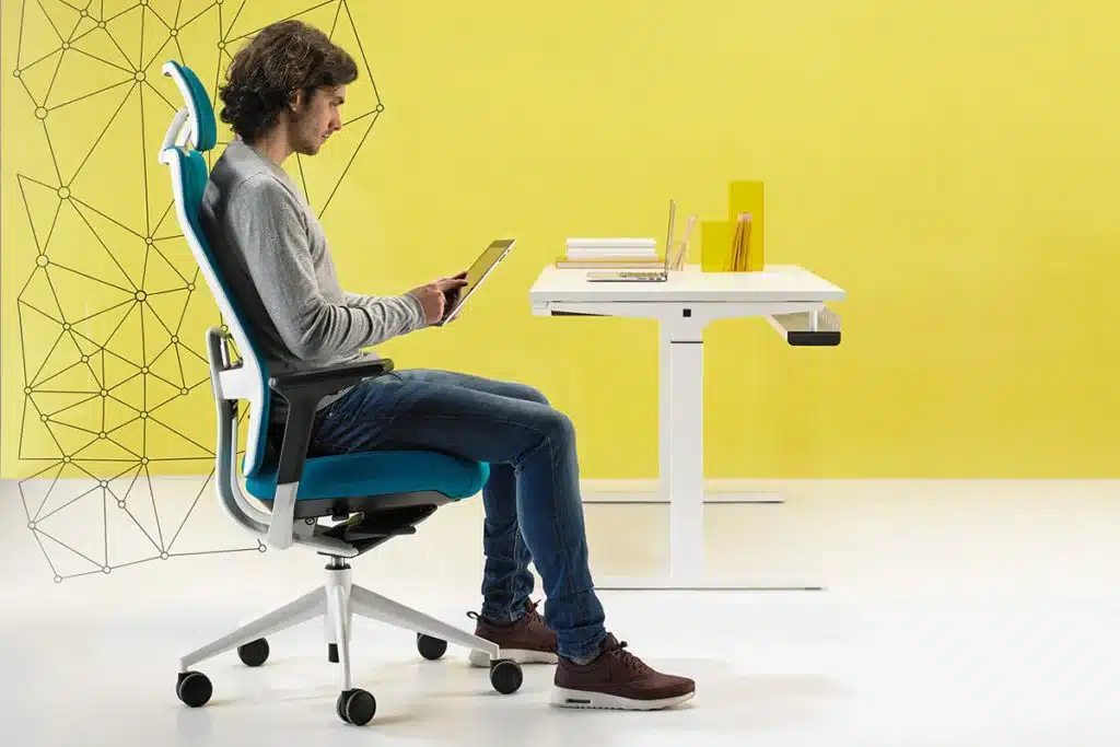Silla ergonomica para teletrabajar