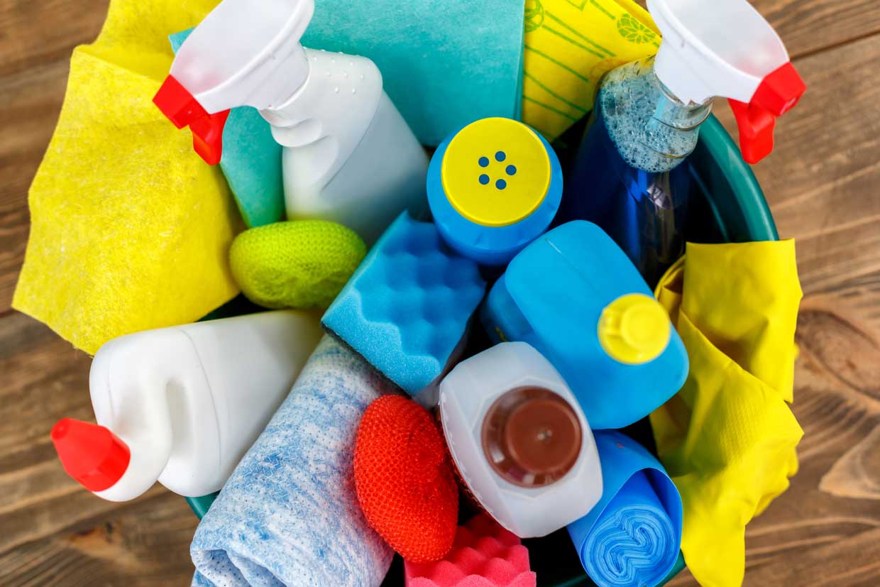 Concept for home cleaning services